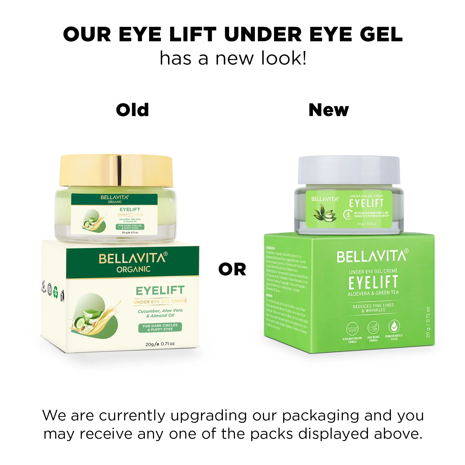 Eyelift Under Eye Gel Cream - 20g - Image 4