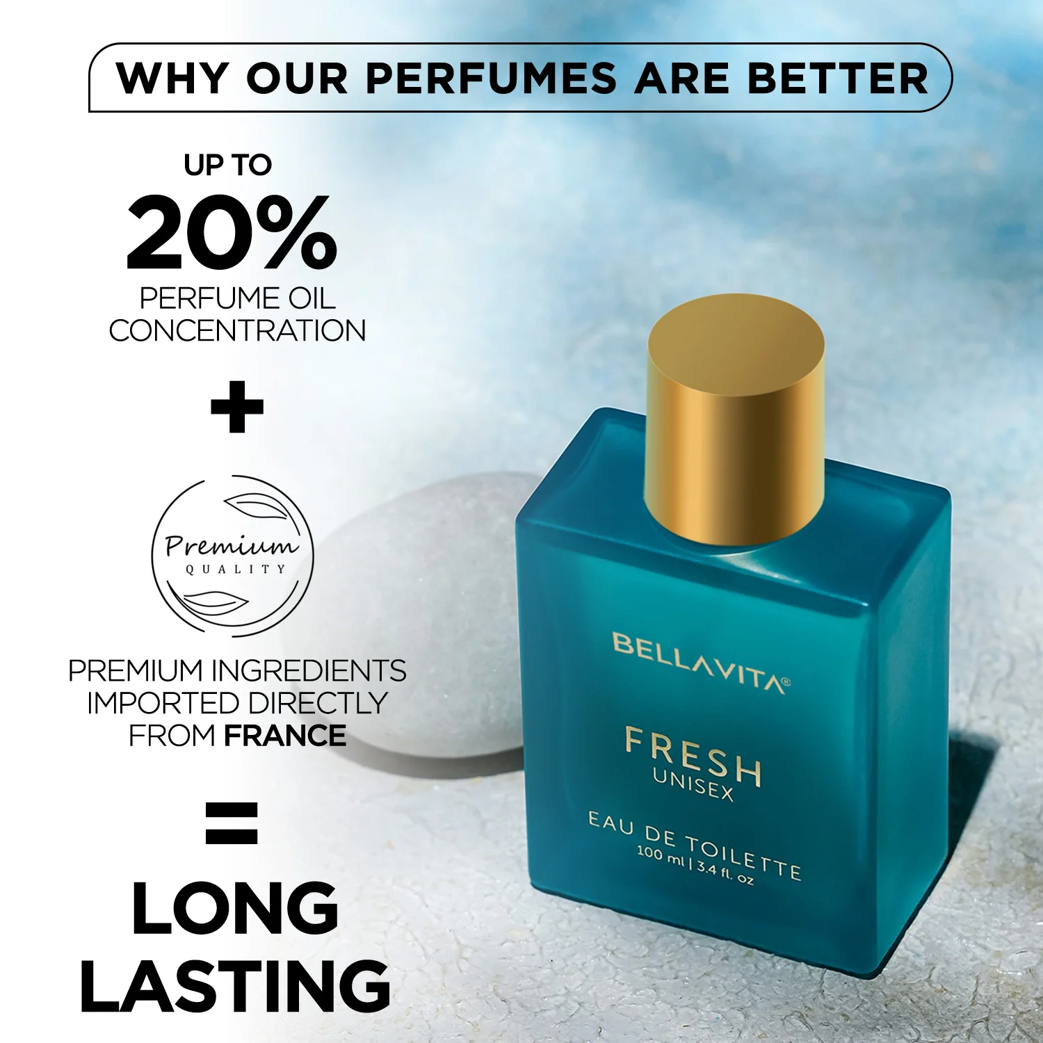FRESH Unisex Perfume - 100ml - Image 5