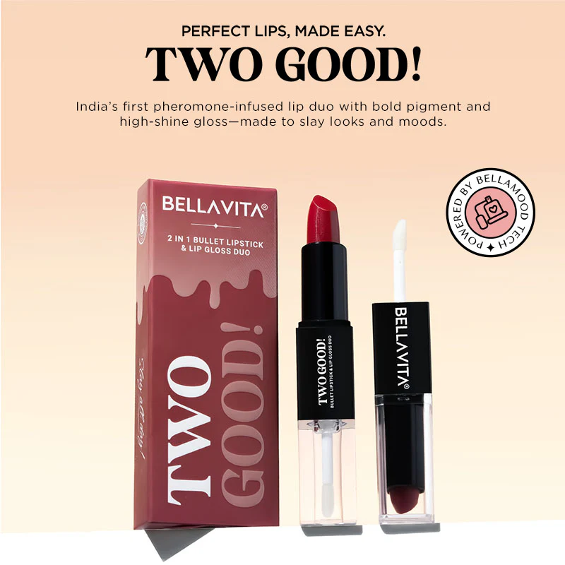 Two Good! 2 in 1 Bullet Lipstick & Lip Gloss Duo - Image 44